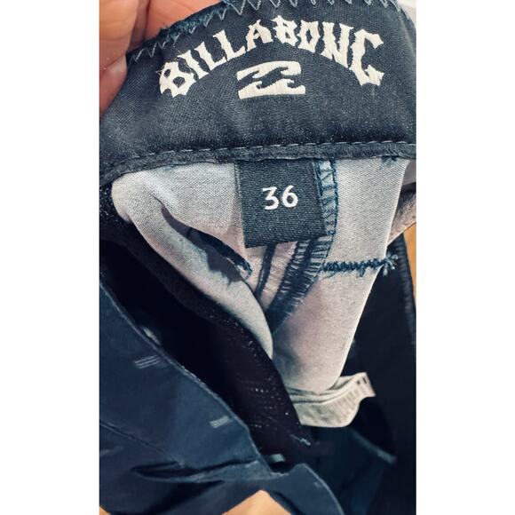 Billabong Recycler Crossfire Mid Submersible 19" Shorts - Blue Men's Size 36 - Picture 9 of 10